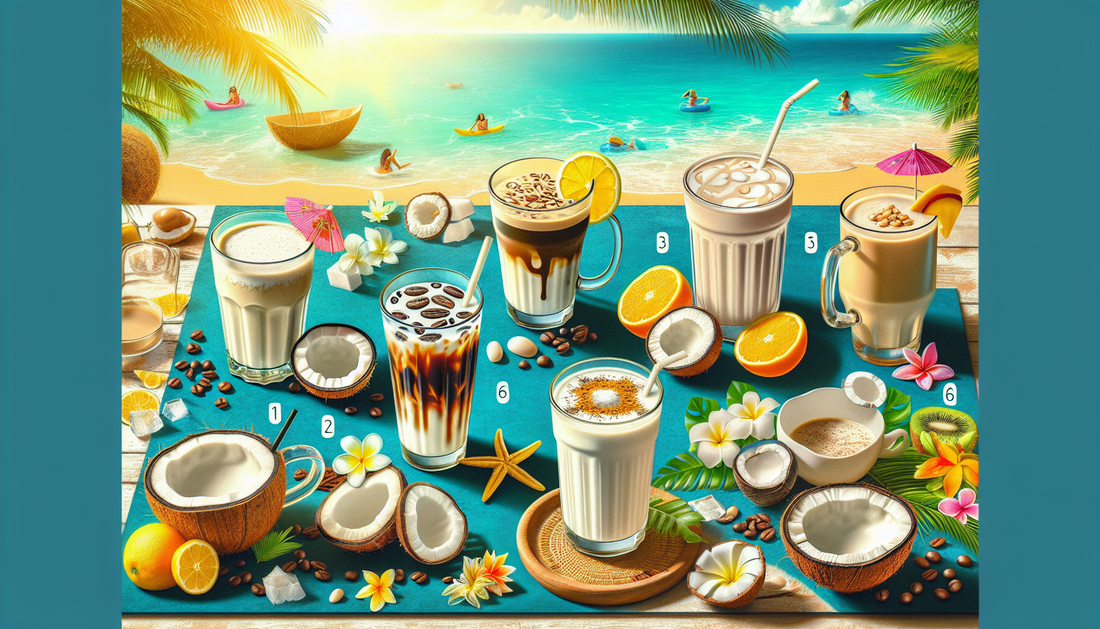 7 Summer Coffee Recipes Featuring Coconut Milk